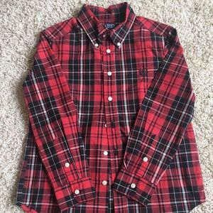 Boy’s Medium Chaps Plaid Shirt